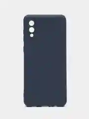 Синий чехол для Samsung Galaxy A02 / M02 2021 / A022F, силиконовый / Самсунг Галакси А02 / М02