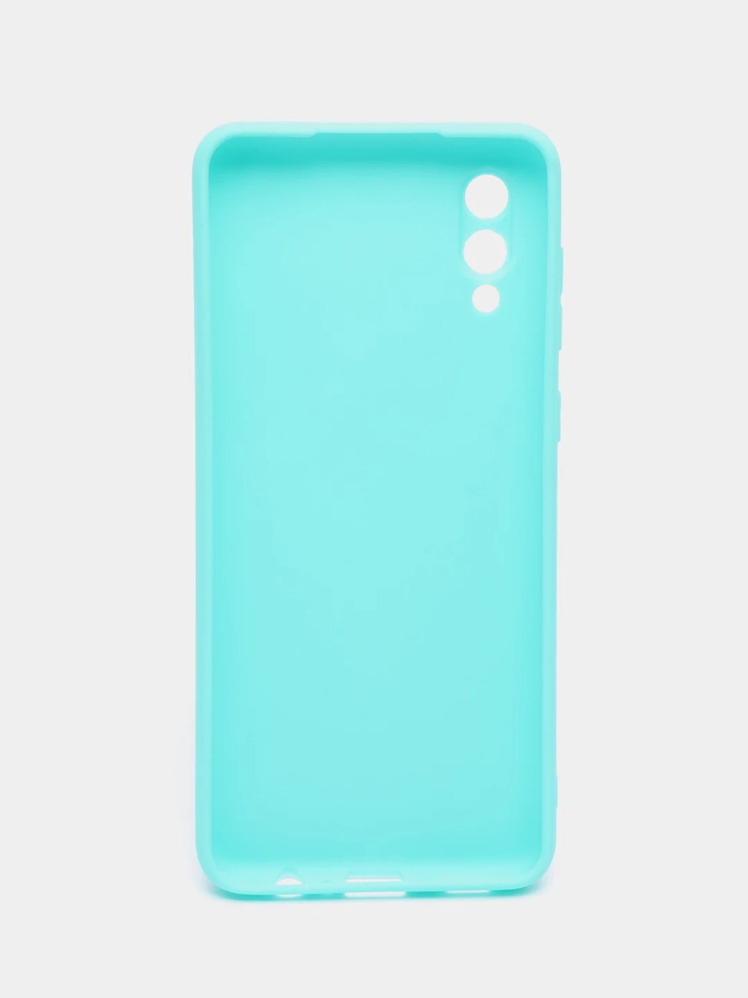 Бирюзовый чехол для Samsung Galaxy A02 / M02 2021 / A022F, силиконовый / Самсунг Галакси А02 / М02