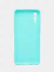 Бирюзовый чехол для Samsung Galaxy A02 / M02 2021 / A022F, силиконовый / Самсунг Галакси А02 / М02