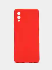Красный чехол для Samsung Galaxy A02 / M02 2021 / A022F, силиконовый / Самсунг Галакси А02 / М02