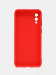 Красный чехол для Samsung Galaxy A02 / M02 2021 / A022F, силиконовый / Самсунг Галакси А02 / М02