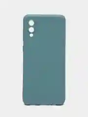Зеленый чехол для Samsung Galaxy A02 / M02 2021 / A022F, силиконовый / Самсунг Галакси А02 / М02