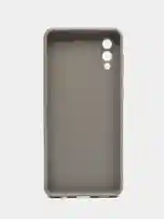Серый чехол для Samsung Galaxy A02 / M02 2021 / A022F, силиконовый / Самсунг Галакси А02 / М02