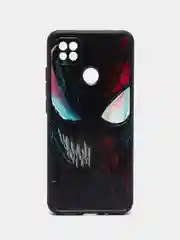 Черный чехол с рисунком на Xiaomi Redmi 9C и Redmi 10A (Сяоми Редми 9С и Редми 10А)