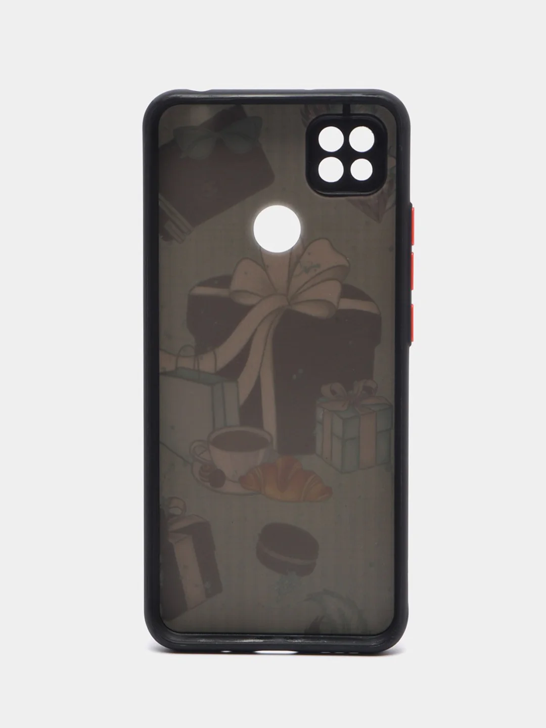 Бирюзовый чехол с рисунком на Xiaomi Redmi 9C и Redmi 10A (Сяоми Редми 9С и Редми 10А)