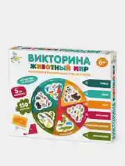 Зеленый настольная игра "Викторина. Школа дошколят"
