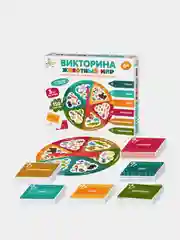 Зеленый настольная игра "Викторина. Школа дошколят"