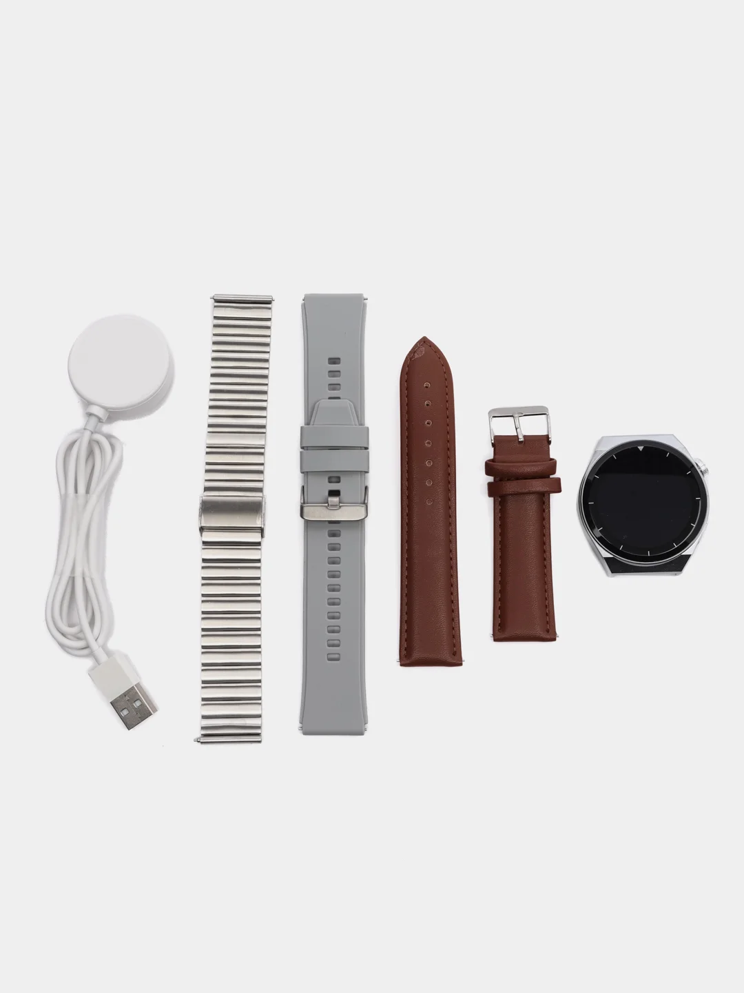 Серый умные часы Smart Watch AT3 PRO