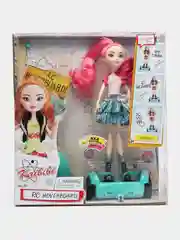 Кукла на гироскутере на радио управлении
