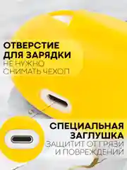 Чехол на Huawei FreeBuds 5i для беспроводных наушников КАРТОФАН силиконовый, матовый, тонкий