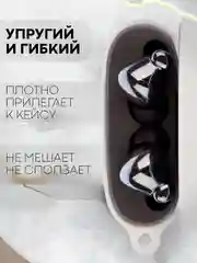 Чехол на Honor Choice Earbuds X3 для беспроводных наушников КАРТОФАН силиконовый матовый