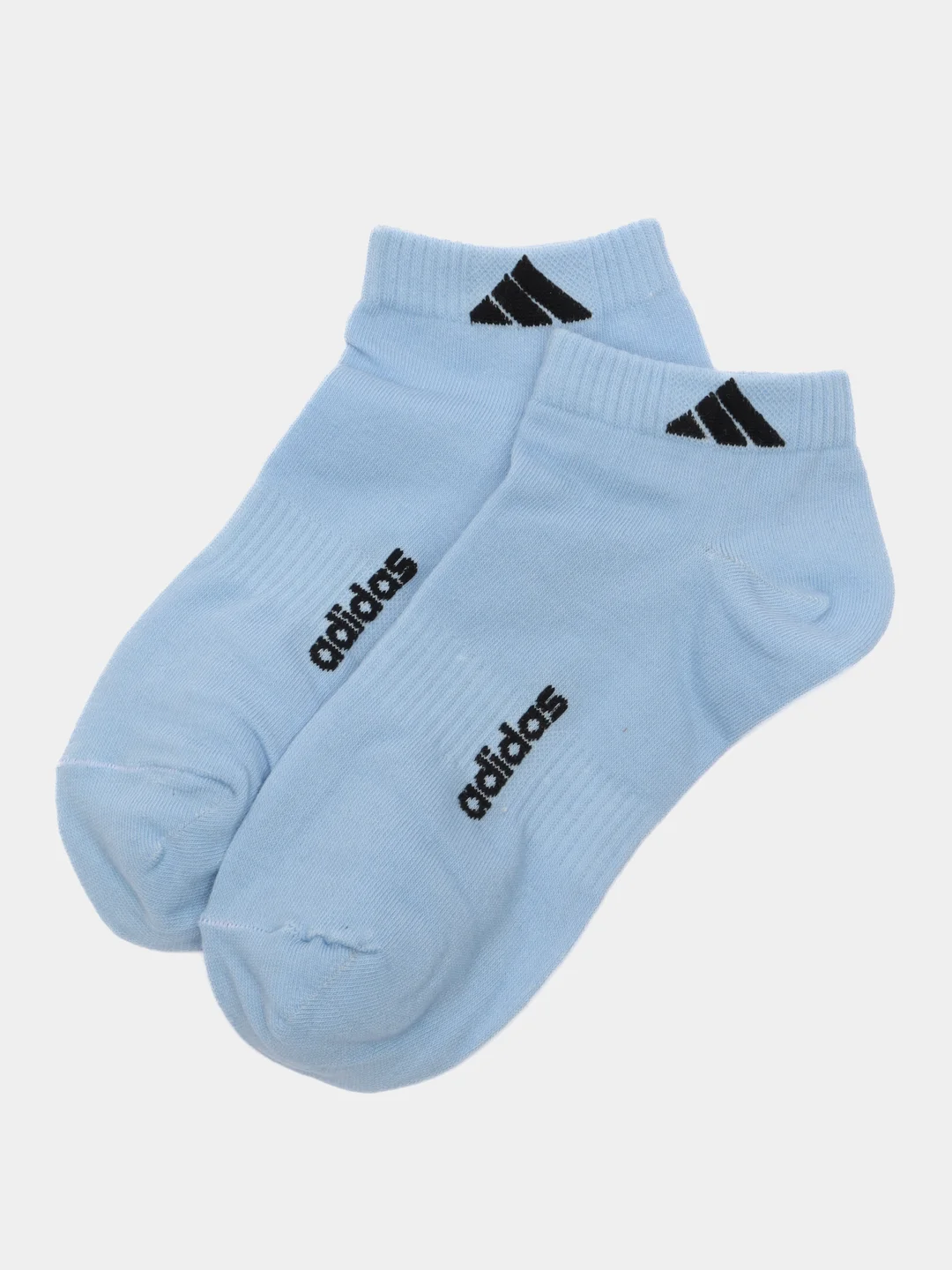 Голубой комплект носков adidas, 2 пары