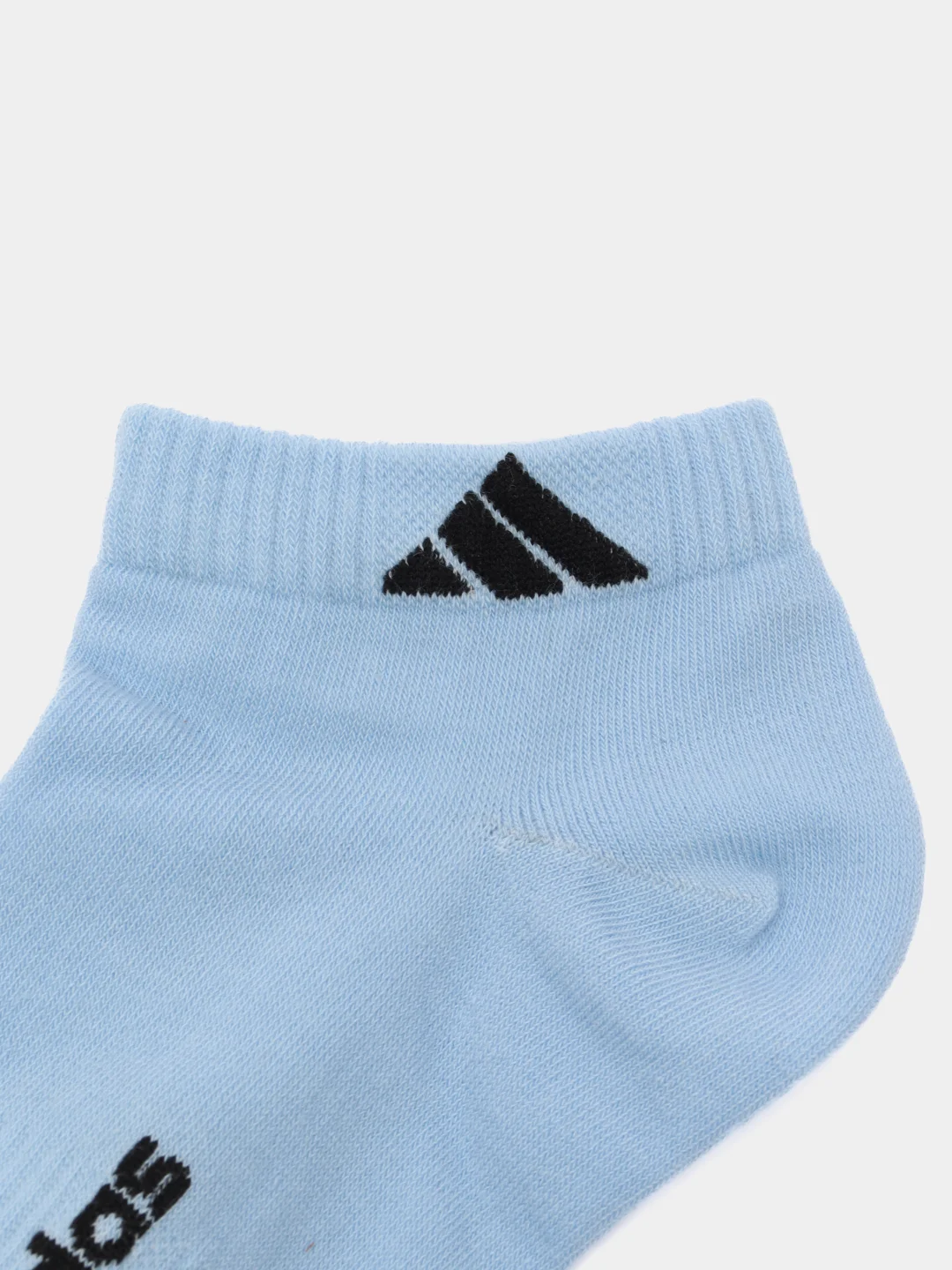 Голубой комплект носков adidas, 2 пары