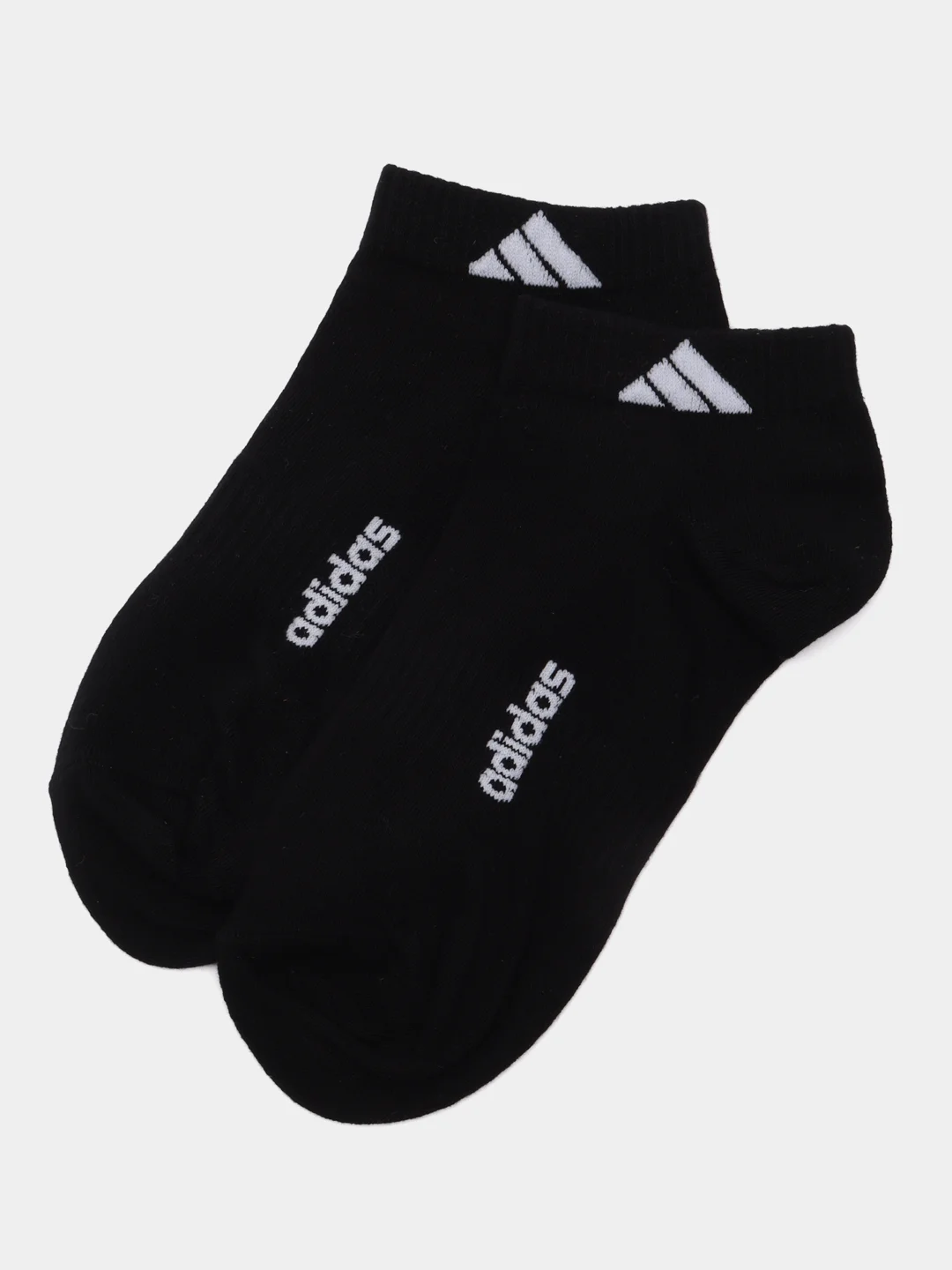 Черный комплект носков adidas, 2 пары