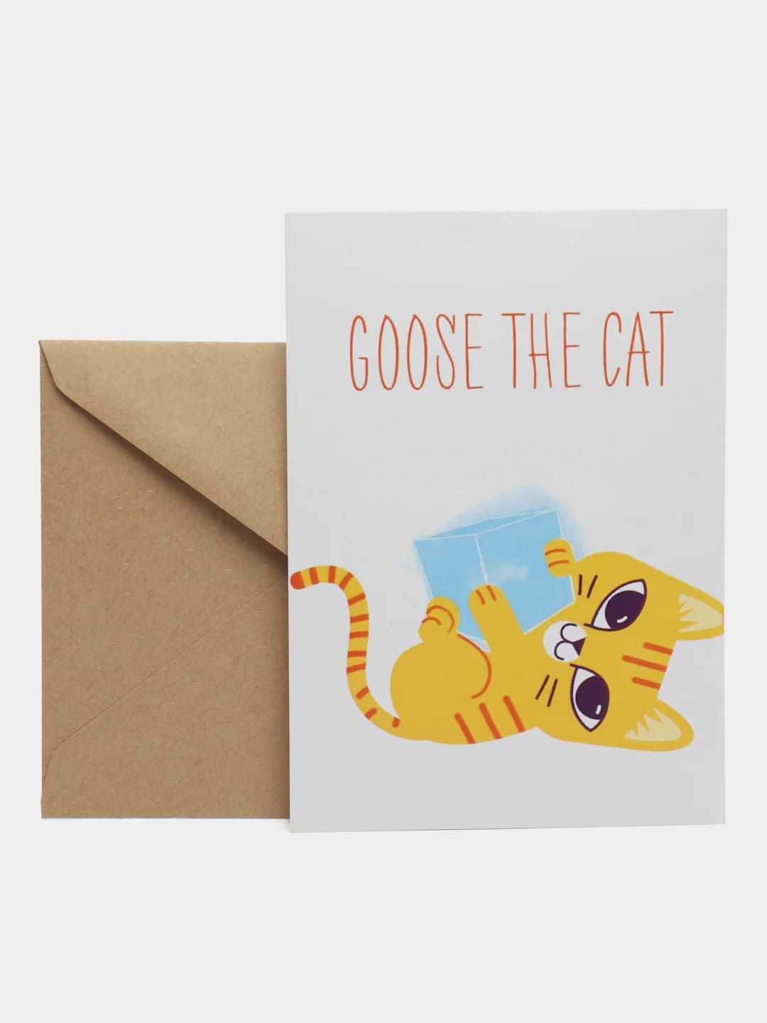 Открытка "Goose the cat"