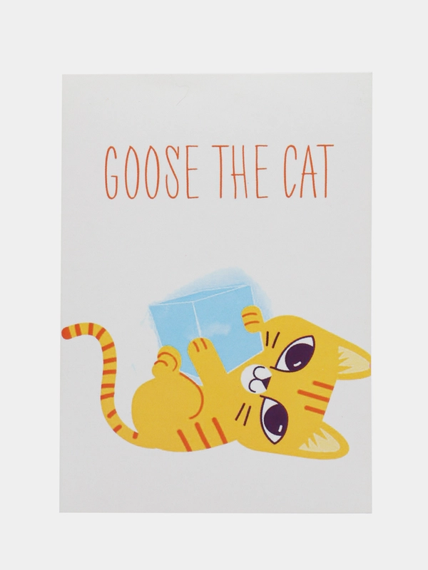 Открытка "Goose the cat"