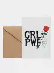 Откртыка "GRL PWR"