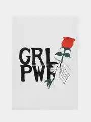 Откртыка "GRL PWR"