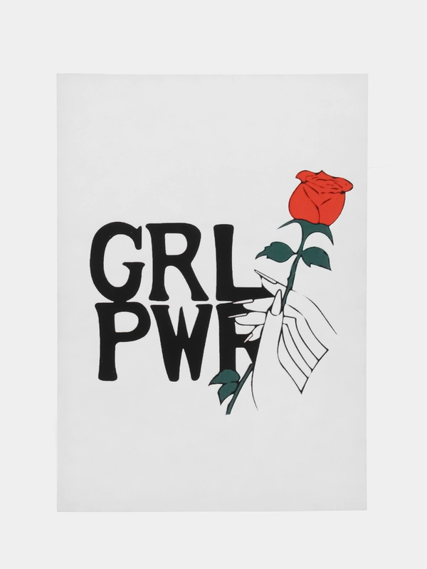 Откртыка "GRL PWR"