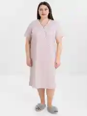 Конфетный сорочка длинная женская, большие размеры