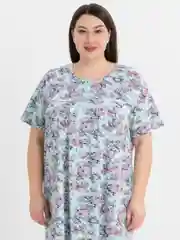 Белый сорочка длинная женская, большие размеры