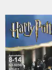 Черный конструктор Гарри Поттер Хогвартс: волшебные шахматы