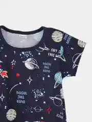 Синий детская пижама для мальчика