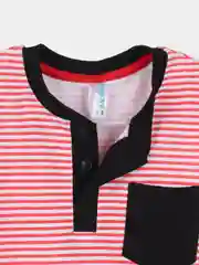 Коралловый детский комплект для мальчика: футболка и шорты, хлопок, 3-6 лет