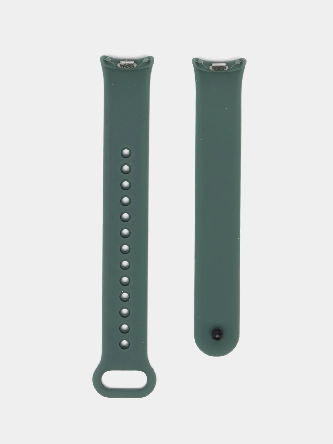 Зелёный хаки ремешок для Xiaomi Mi Band 8, Xiaomi Smart Band 9, силиконовый, для фитнес браслета
