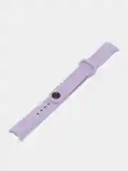 Сиреневый ремешок для Xiaomi Mi Band 8, Xiaomi Smart Band 9, силиконовый, для фитнес браслета