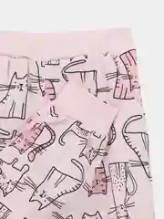 Конфетный хлопковая пижама для девочки 2-5 лет