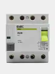 УЗО 25A 30mA 4р EAEC- Автомат дифференциальной защиты
