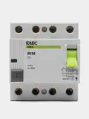 УЗО 40A 30mA 4р EAEC- Автомат дифференциальной защиты