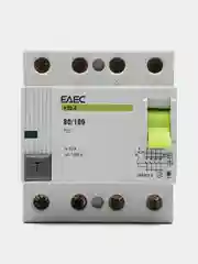 УЗО 80A 100mA 4р EAEC- Автомат дифференциальной защиты