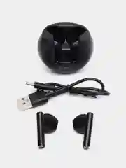 Наушники Hoco EW32 TWS, беспроводные, вкладыши, BT5.3, 30/300 мАч, микрофон, черные