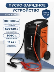 Пуско-зарядное устройство ELECTROLITE ПЗУ-800 12/24 В, 100-1000 А/ч, 220 В