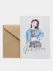 Откртыка "Girl power"
