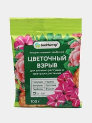 Цветочный взрыв водорастворимое уобрение 100г. Био-Мастер
