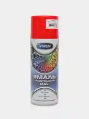 Эмаль аэрозоль, универсальная, алкидная, VIXEN, RAL 3020, красная, 520 мл
