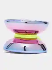 Розовый металлическая игрушка Йо-йо антистресс Yo-yo