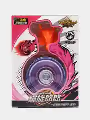 Розовый металлическая игрушка Йо-йо антистресс Yo-yo
