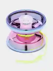 Розовый металлическая игрушка Йо-йо антистресс Yo-yo