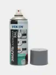 Эмаль аэрозоль, универсальная, алкидная, VIXEN, RAL 7046, темно-серая, 520 мл