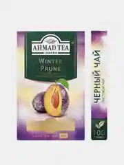 Чай черный Ahmad Tea "Зимний Чернослив", листовой, 100 г