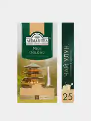 Чай зеленый Ahmad Tea Milk Oolong, с ароматом молока, 25 пакетиков х 1,8 г