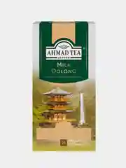 Чай зеленый Ahmad Tea Milk Oolong, с ароматом молока, 25 пакетиков х 1,8 г