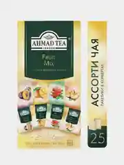 Чай черный Ahmad Tea Фруктовый Микс, 4 вкуса, 24 пакетика