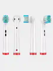 Голубой насадки для электрической зубной щетки, совместимые с Oral-B, Braun, CS Medica, B.Well