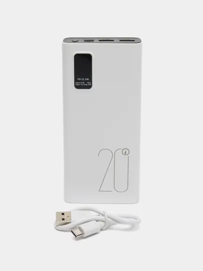 Портативный внешний аккумулятор 20000 mAh (Powerbank) повербанк