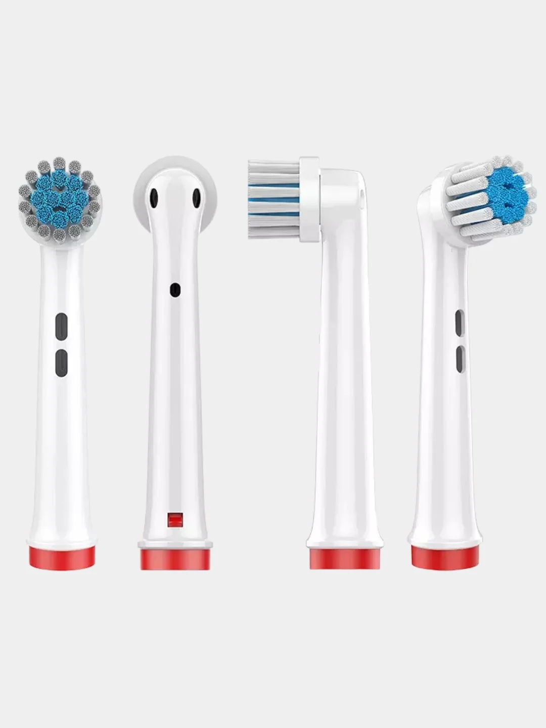 Синий насадки для электрической зубной щетки, совместимые с Oral-B, Braun, CS Medica, B.Well